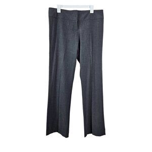 Kenneth Cole Women's Gray Dress Pants Size 12 Work Career Elegant Chic Mid Rise